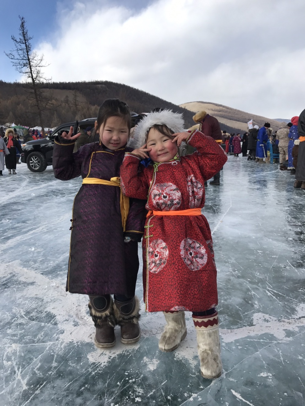 アイス・フェスティバル（フブスグル県のハタガル村）(2) | Jiguur